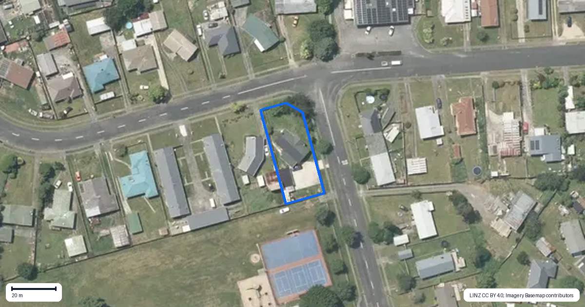 Property context map for 31 Fergusson Street, Tokoroa