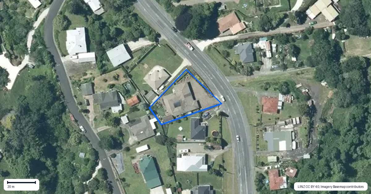 Property context map for 34 Awakino Road, Te Kuiti