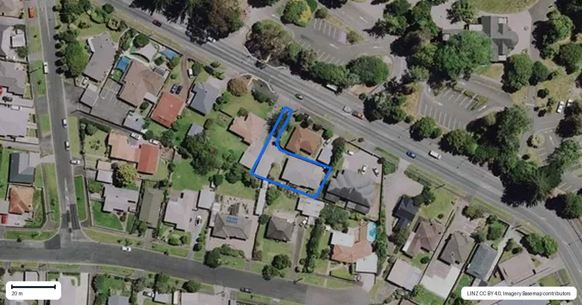 Property context map for 199A Peachgrove Road, Claudelands, Hamilton