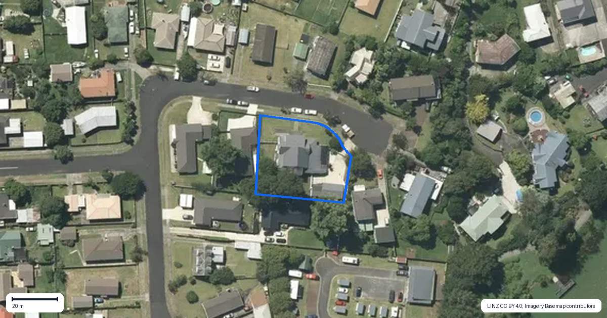Property context map for 26 Harlock Place, Huntly