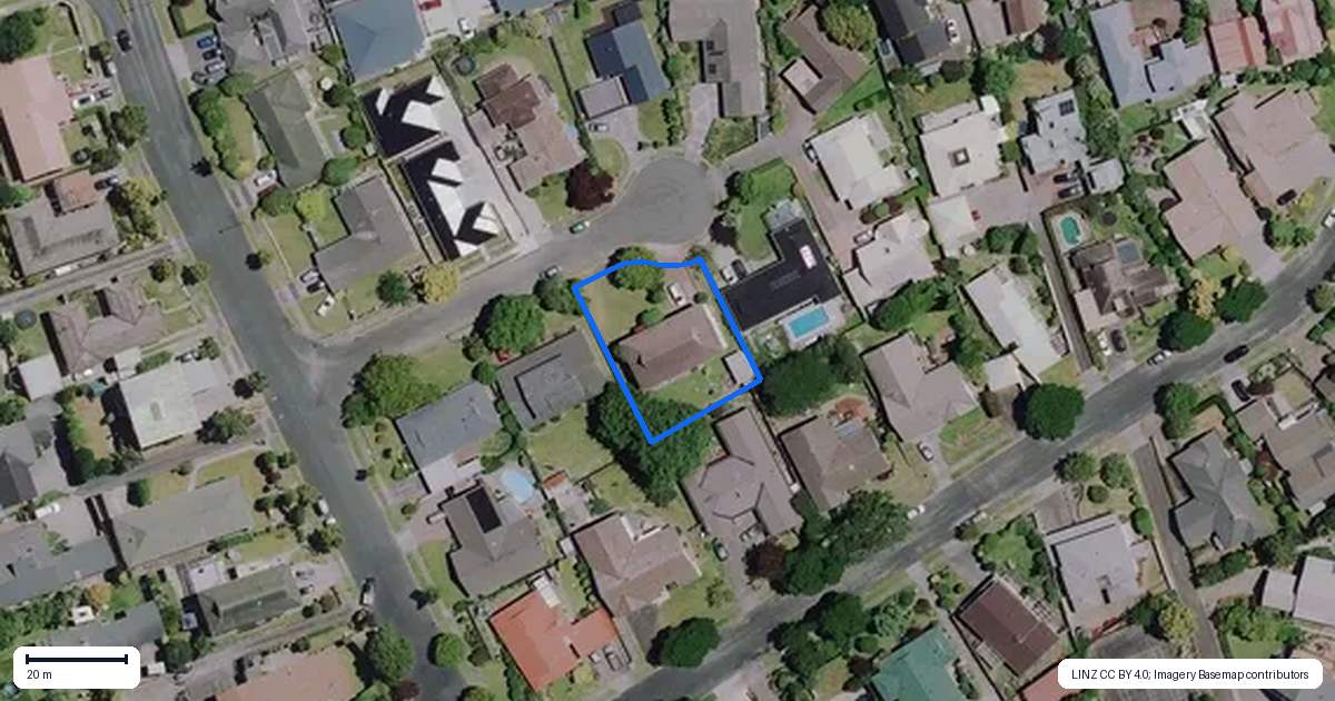 Property context map for 6 Upham Place, Chartwell, Hamilton
