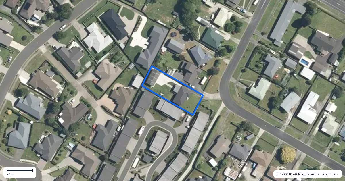 Property context map for 9 Rimu Street, Matamata