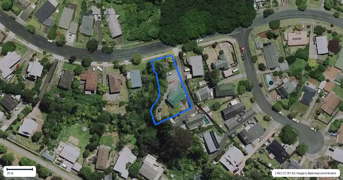 Property context map for 64 Pelorus Street, Glenview, Hamilton