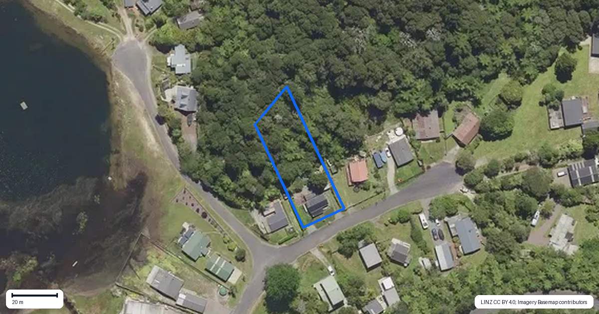 Property context map for 37 Tombleson Road, Lake Rotoma, Rotorua