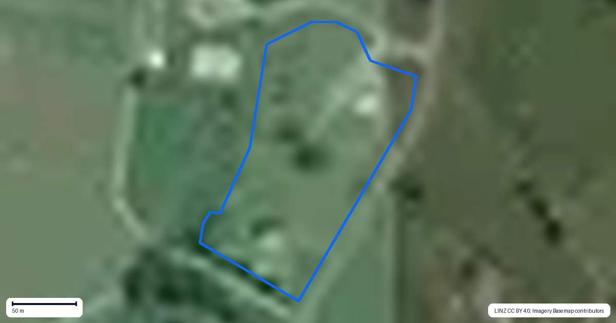 Property context map for 96 Collie Road, Te Kowhai, Hamilton