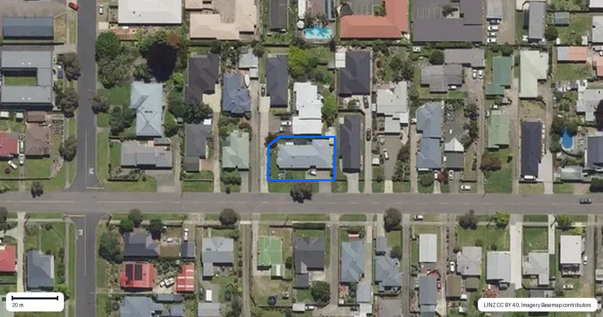 Property context map for 46A Victoria Avenue, Whakatane