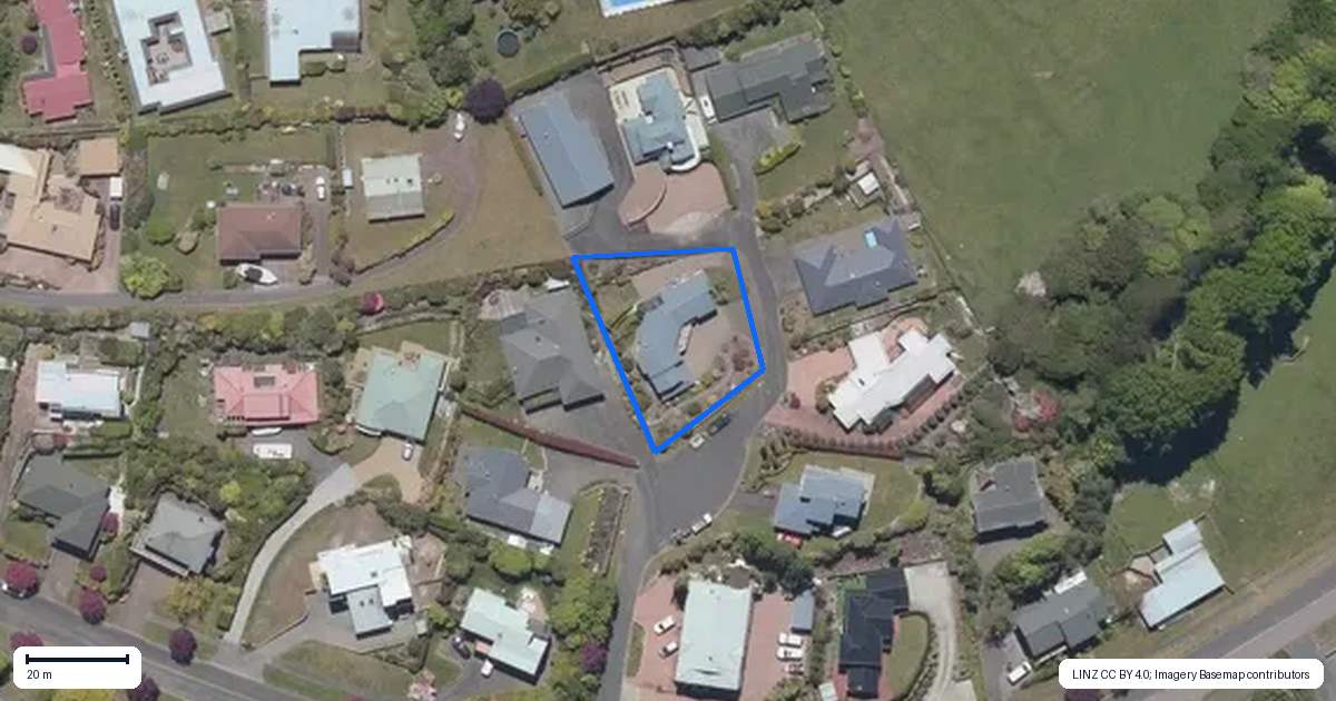 Property context map for 3 Julies Way, Rangatira Park, Taupo