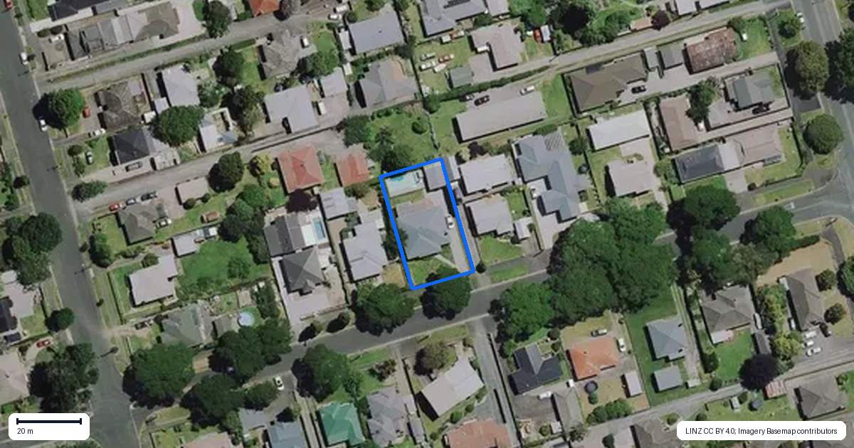 Property context map for 53 Brookfield Street, Hamilton East, Hamilton