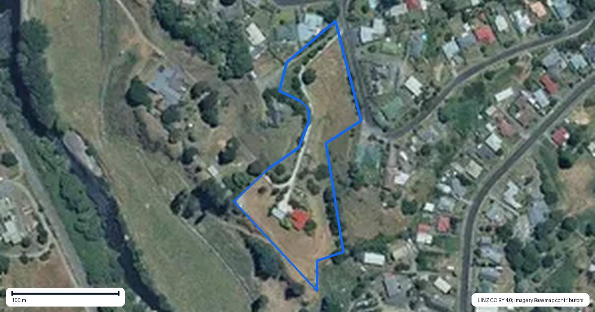 Property context map for 28 Ruapehu Crescent, Taumarunui