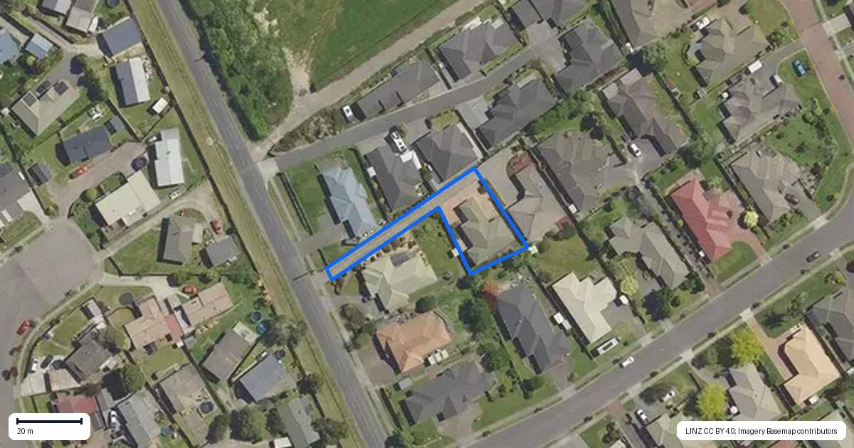 Property context map for 13 Owhata Road, Owhata, Rotorua