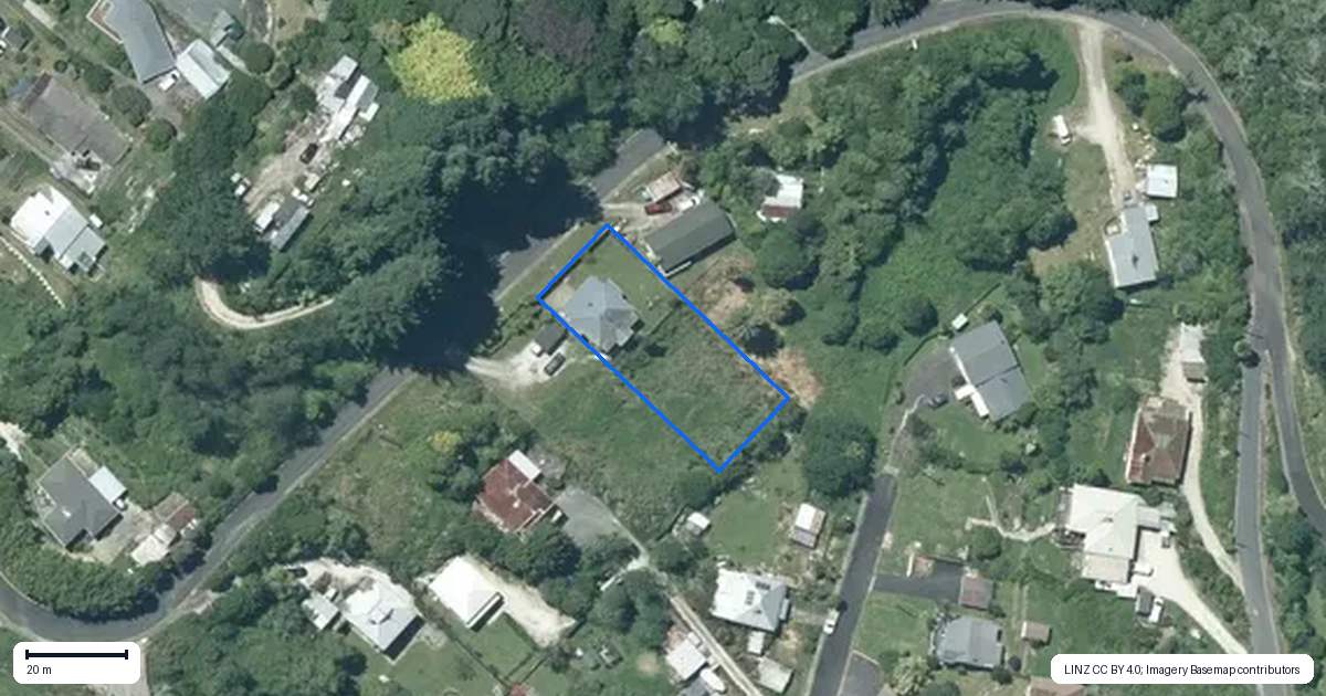 Property context map for 46 Mangarino Street, Te Kuiti