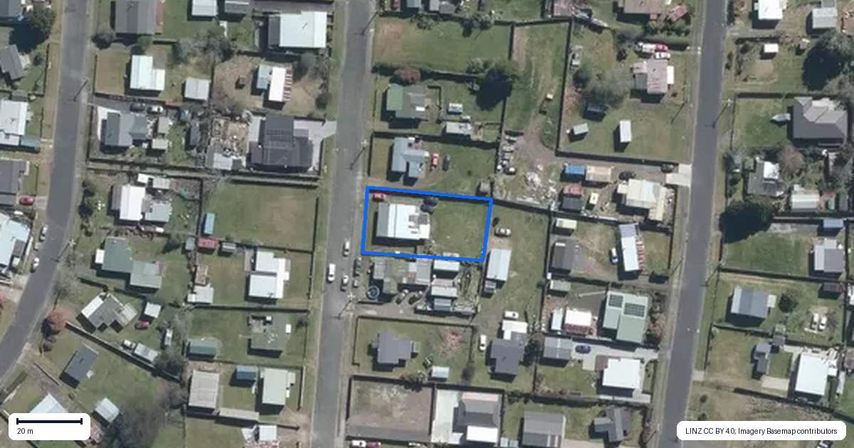 Property context map for 15 Kauri Street, Mangakino