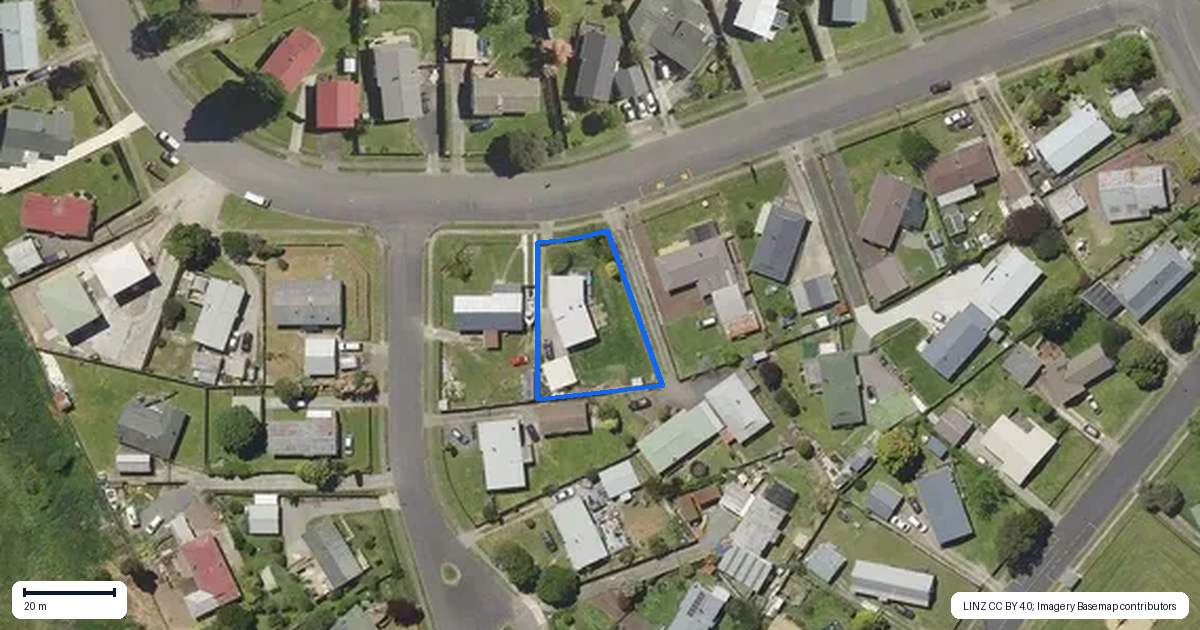 Property context map for 18 Sequoia Crescent, Owhata, Rotorua