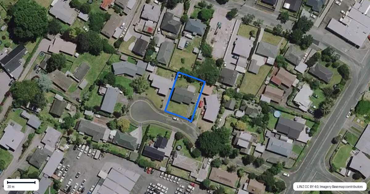 Property context map for 8 Partington Place, Beerescourt, Hamilton