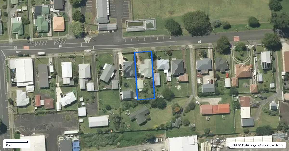 Property context map for 28 Onslow Street, Huntly