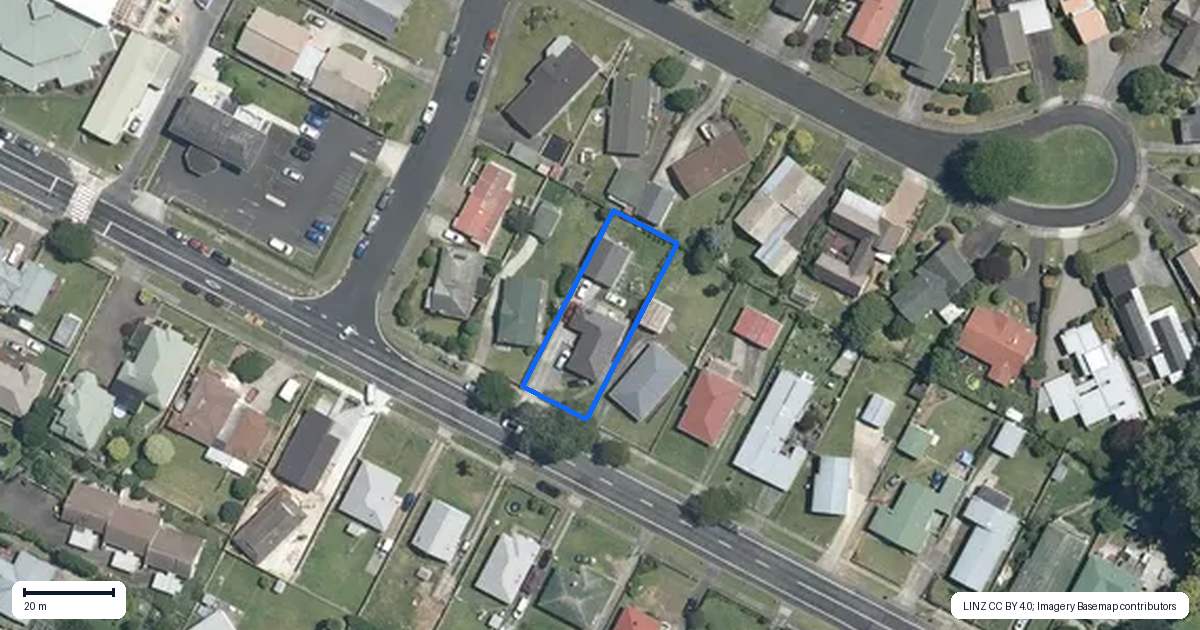 Property context map for 68 Rawhiti Avenue, Matamata