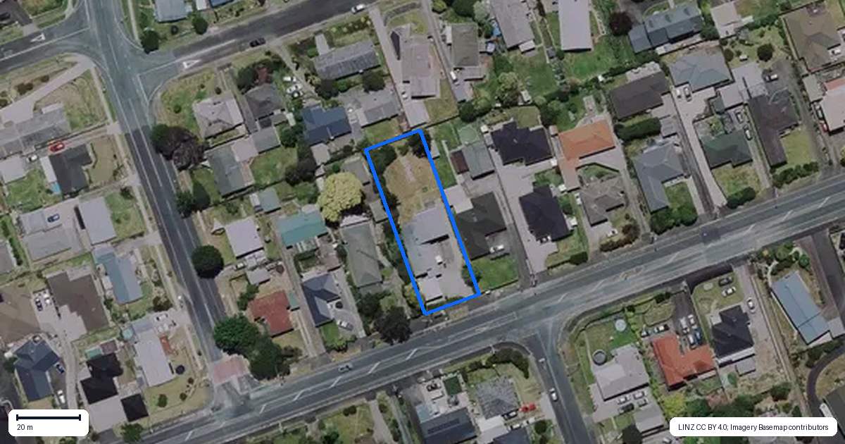 Property context map for 124 Ellicott Road, Nawton, Hamilton