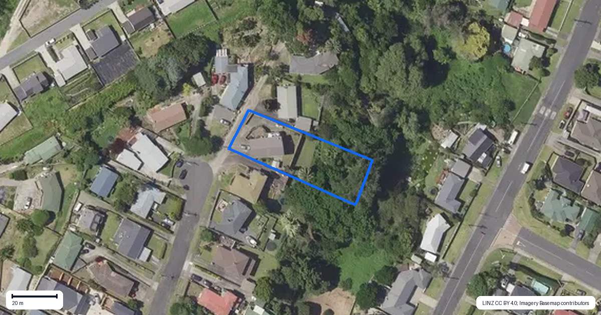Property context map for 47 Manson Street, Gate Pa, Tauranga