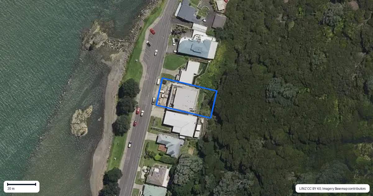 Property context map for 5 Muriwai Drive, Whakatane