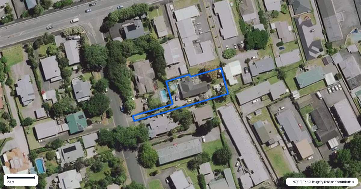 Property context map for 22 Oakley Avenue, Claudelands, Hamilton