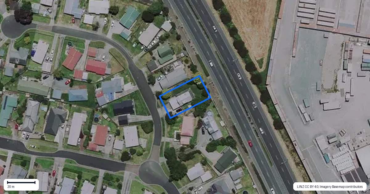 Property context map for 8 Myrlene Place, Nawton, Hamilton