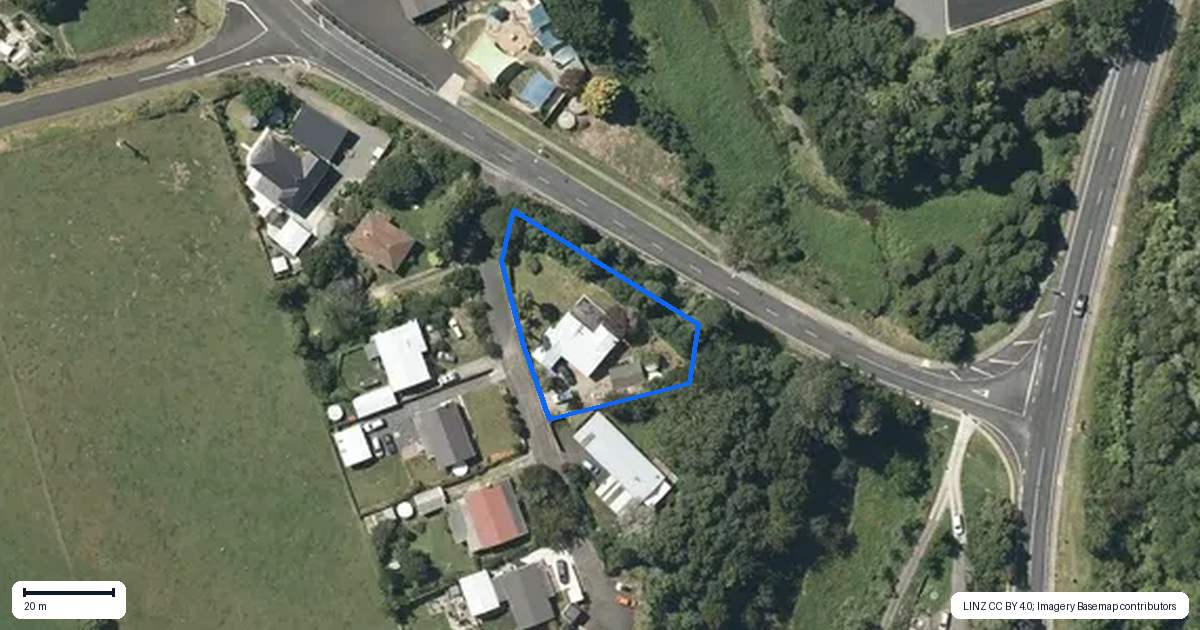 Property context map for 478D Bedford Road, Te Kowhai, Hamilton
