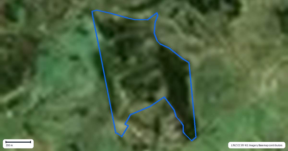 Property context map for 275 Dimmock Road, Waitakaruru, Ngatea