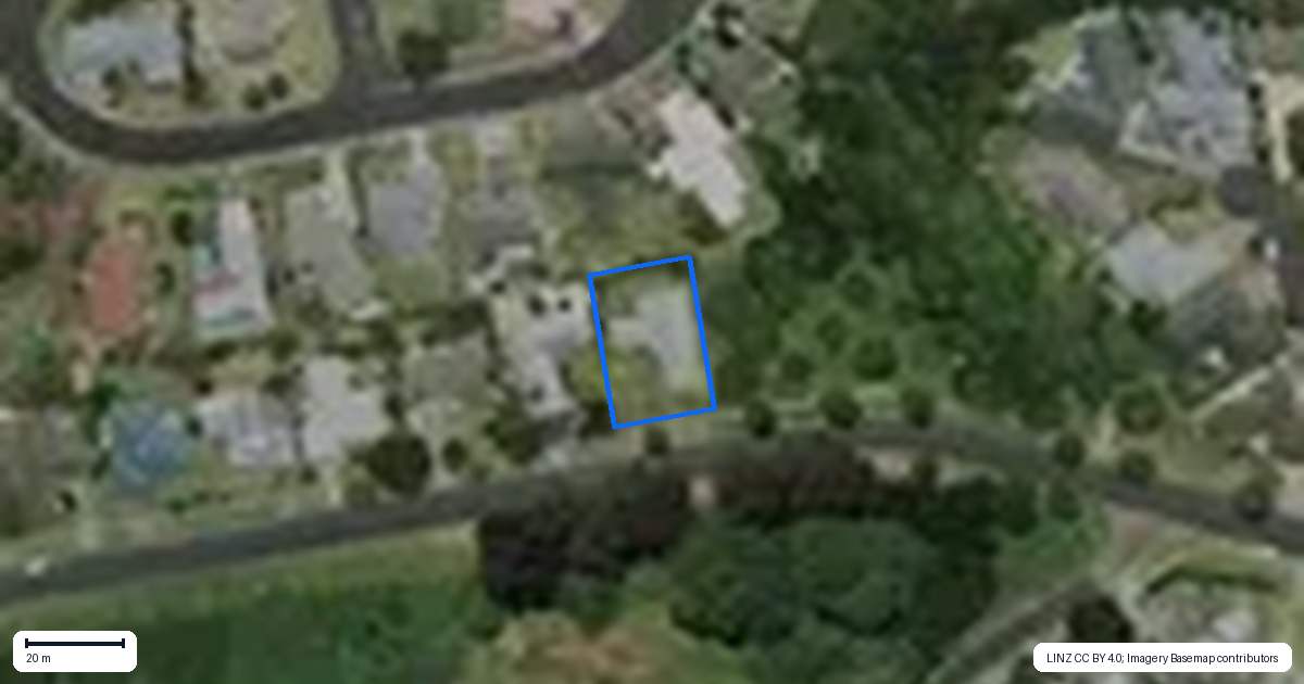 Property context map for 20 John Webb Drive, Glenview, Hamilton