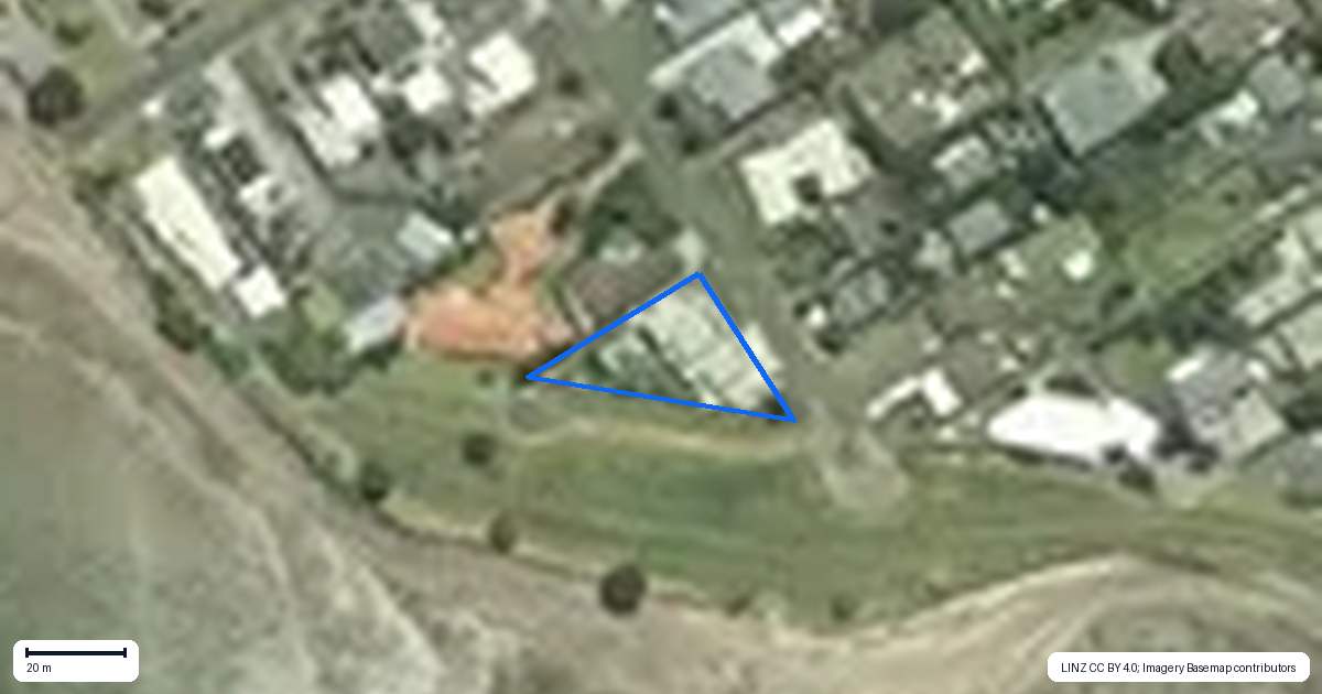 Property context map for 101 Prices Avenue, Thames