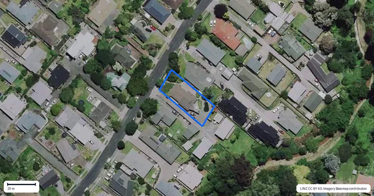 Property context map for 40 Ranui Street, Dinsdale, Hamilton
