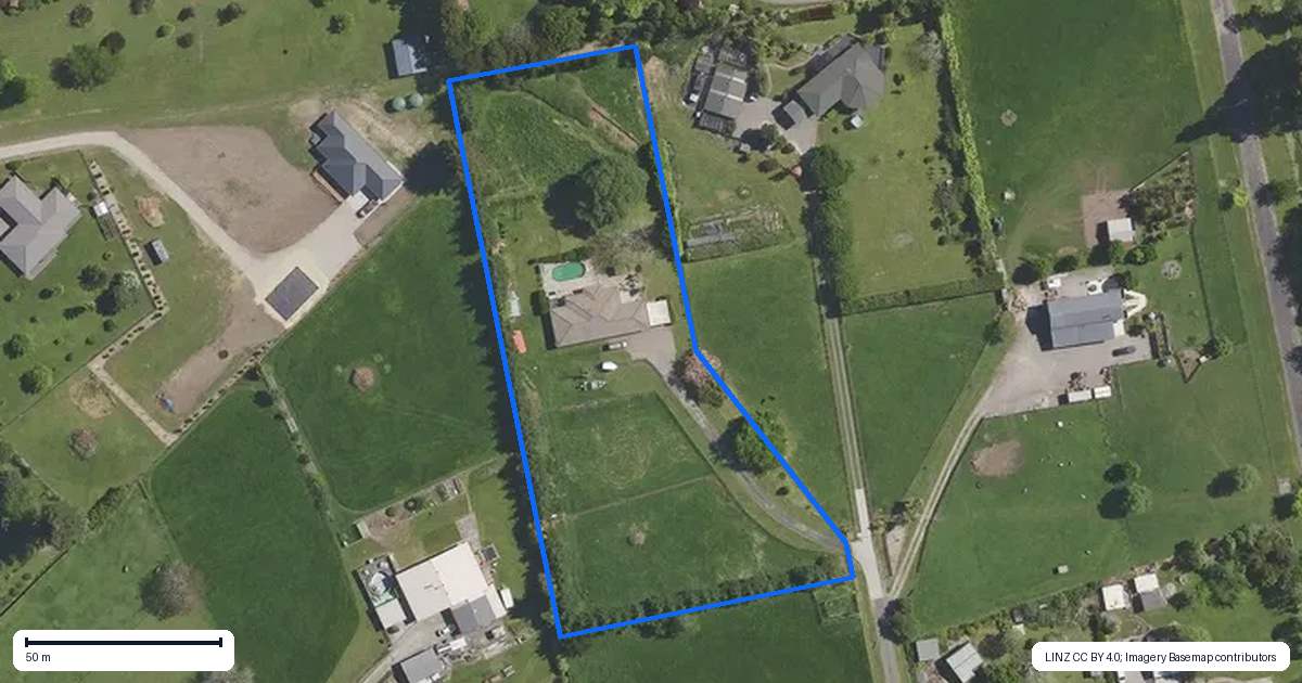 Property context map for 549B Hamurana Road, Hamurana