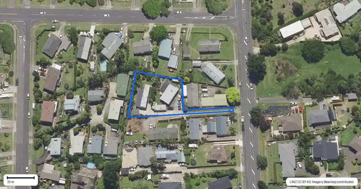 Property context map for 45A Waitaha Road, Welcome Bay, Tauranga