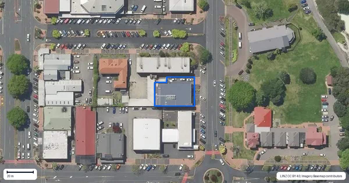 Property context map for 1227 Hinemaru Street, Rotorua