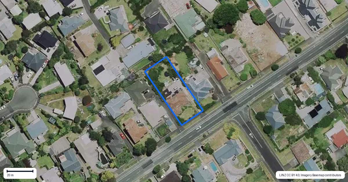 Property context map for 58 Forest Lake Road, Forest Lake, Hamilton