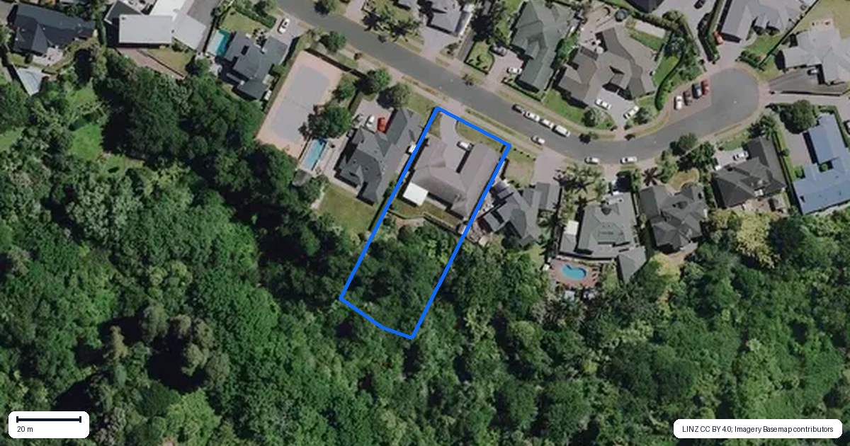 Property context map for 12 Raungawari Drive, Huntington, Hamilton