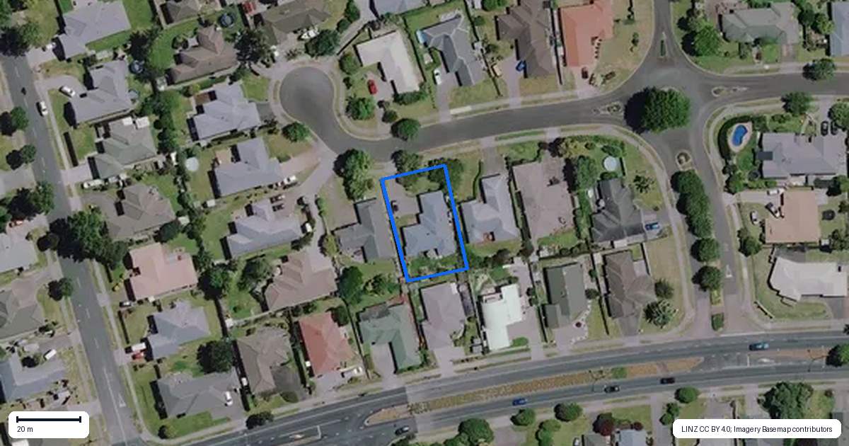 Property context map for 7 Maidstone Place, Rototuna North, Hamilton