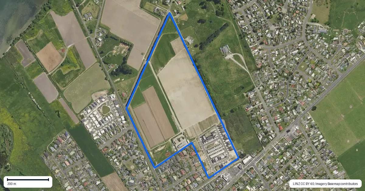 Property context map for 20 Korotere Drive, Owhata, Rotorua