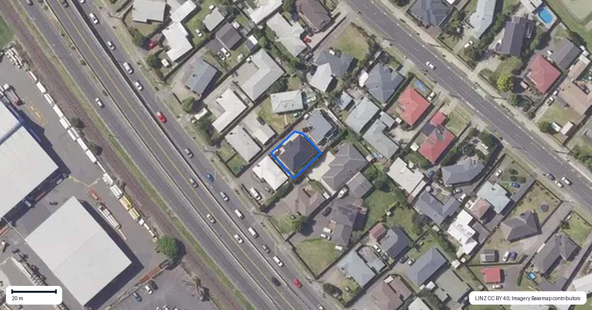 Property context map for 586B Maunganui Road, Mount Maunganui