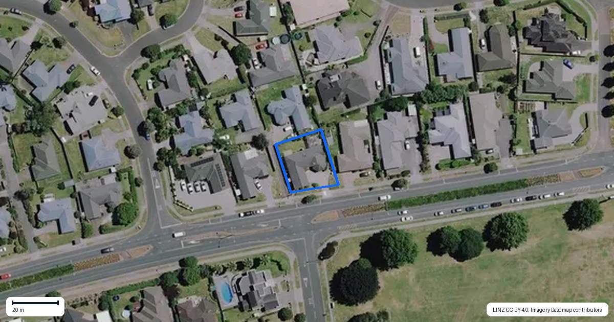 Property context map for 244 Thomas Road, Rototuna North, Hamilton