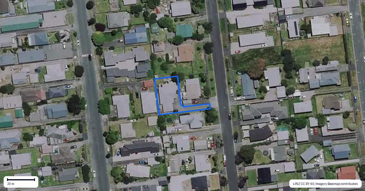 Property context map for 31A Allen Street, Frankton, Hamilton