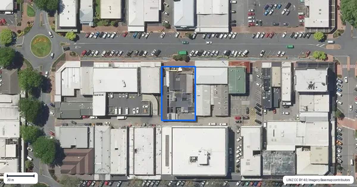 Property context map for 1210 Haupapa Street, Rotorua
