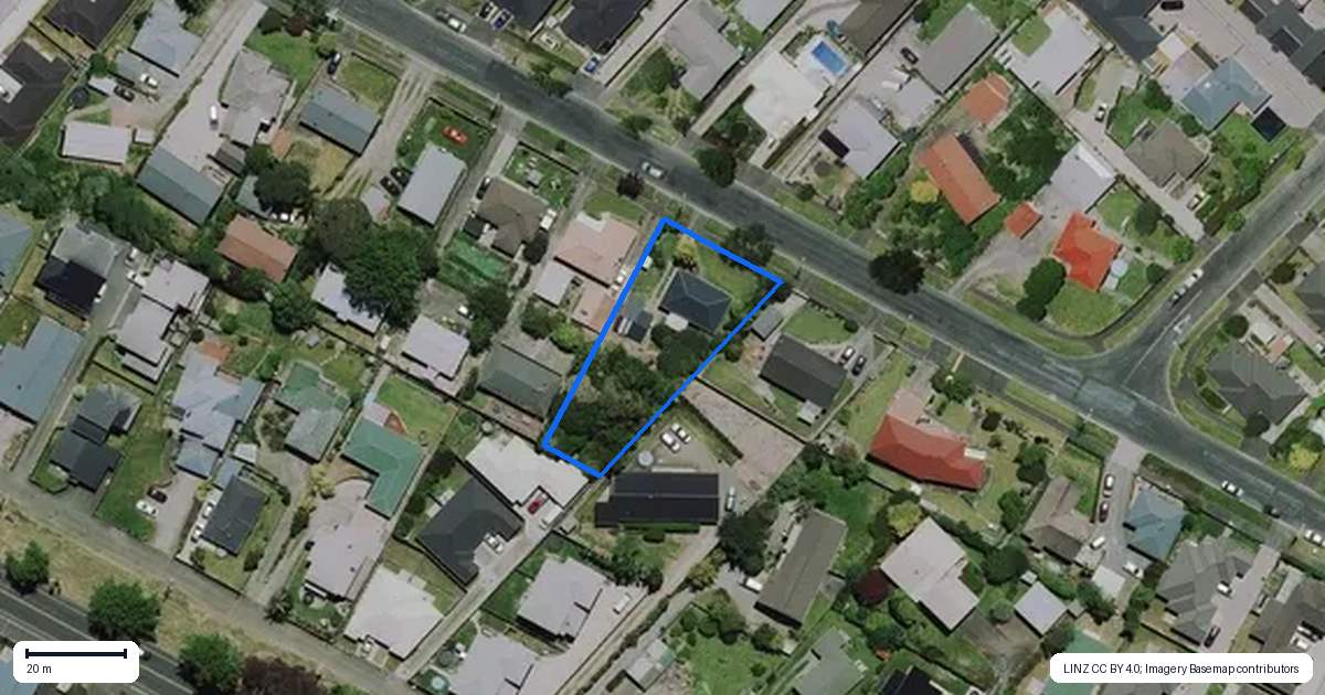 Property context map for 24 Glenview Terrace, Glenview, Hamilton