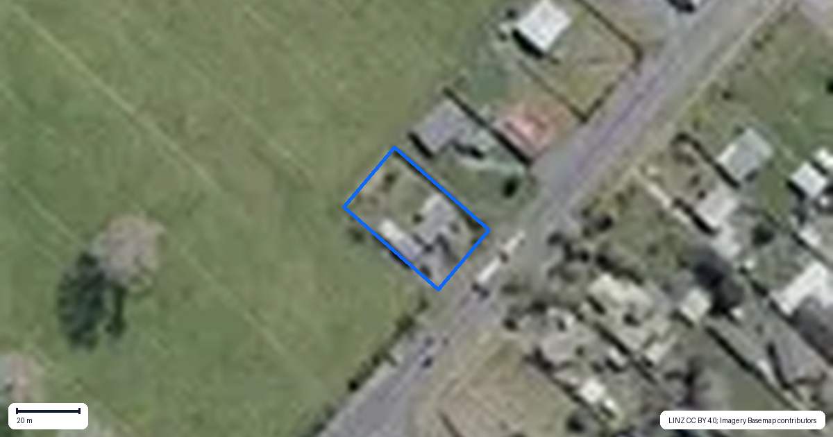 Property context map for 20 Tihoi Road, Whakamaru, Mangakino