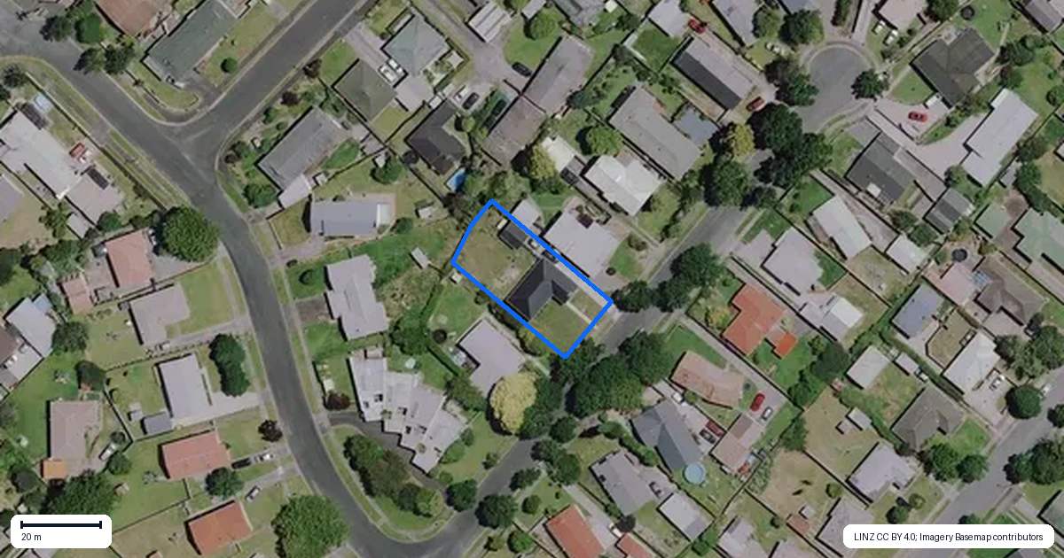 Property context map for 5 Lovelock Place, Chartwell, Hamilton