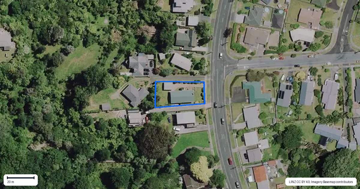 Property context map for 233 Bankwood Road, Chartwell, Hamilton