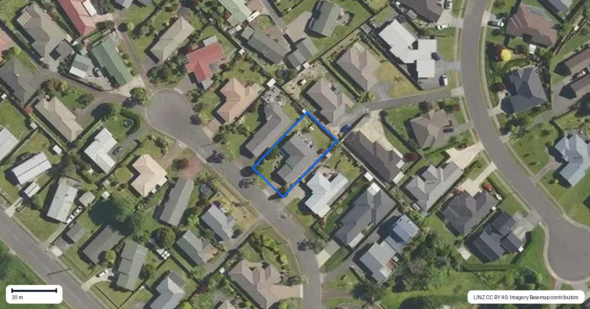 Property context map for 19 Barraud Place, Pukehangi, Rotorua