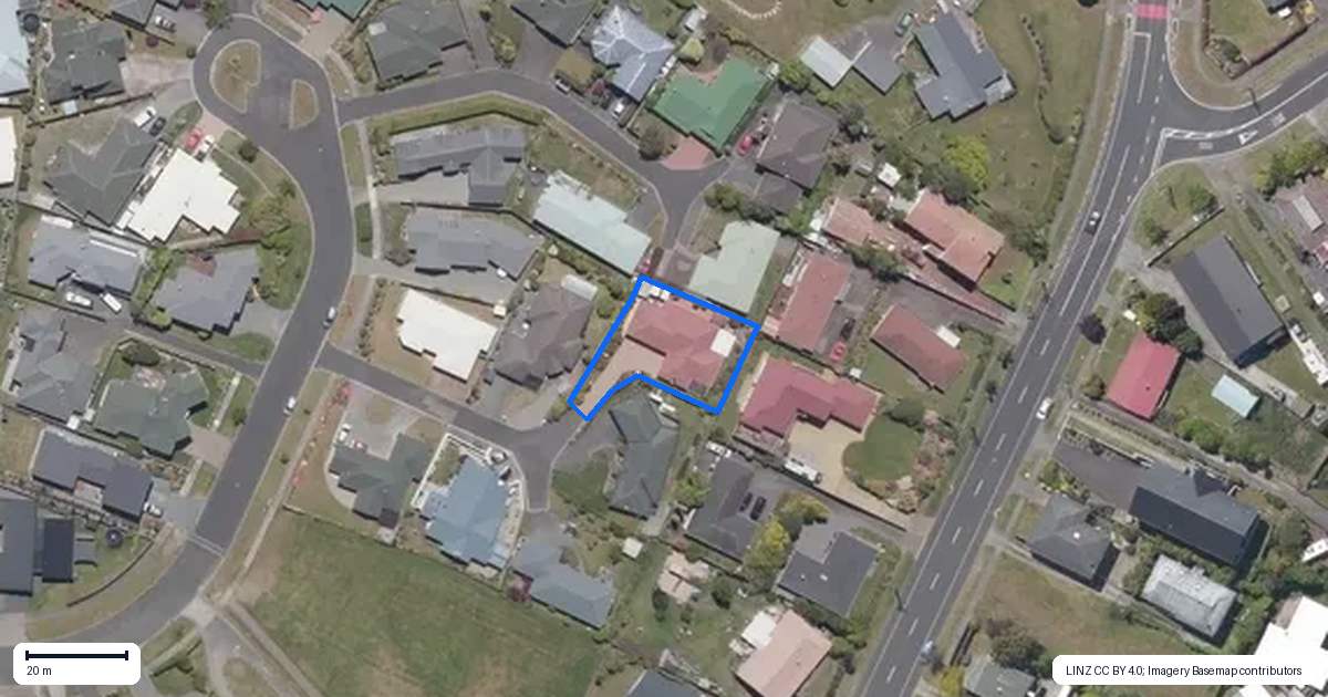 Property context map for 4/17 Whetu Place, Nukuhau, Taupo