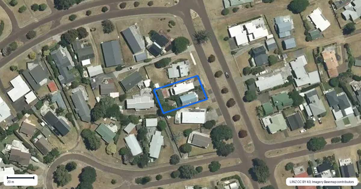 Property context map for 122A Pauanui Boulevard, Pauanui