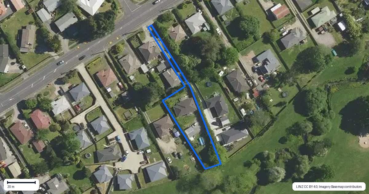 Property context map for 192 Sunset Road, Mangakakahi, Rotorua