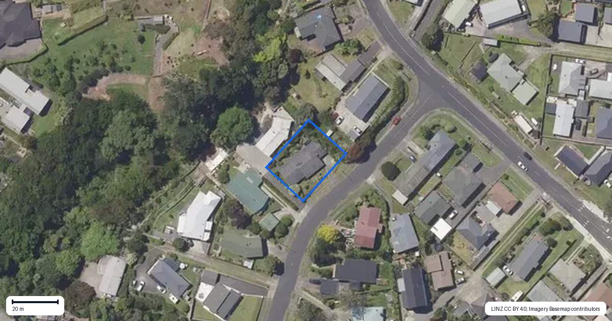 Property context map for 5 Graham Place, Bellevue, Tauranga